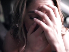 Arsch, Blondine, Blasen, Spermaladung, Hardcore, Im freien, Muschi, Titten