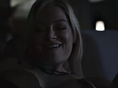 Hairy MILF seduces busty 19 year old lesbian to lick her pussy in 69