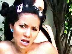 Teen Lilly's Lesbian Play in the Garden