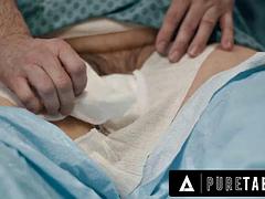 Verga grande, Tetas grandes, Mamada, Corrida, Sexo duro, Enfermera, Tetas