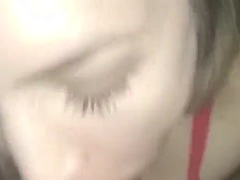 Innocent looking white bitch