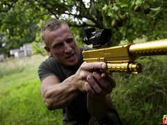 デカパイ, ブロンド, カップル, イマラチオ, 黒人, グループ, オージー, 小柄