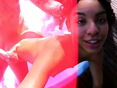 Leie, Grosse titten, Blasen, Braunhaarige, Hardcore, Hd, Pov, Öffentlich