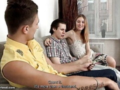 Kont, Blond, Pijpbeurt, Hondjeshouding, Fetisj, Russisch, Geschoren, Tieten likken