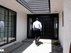 ブロンド, フェラチオ, 巨乳な, チン, Hd, デカチンの, 淫乱熟女, オッパイの