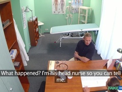 Zwart, Pijpbeurt, Hondjeshouding, Likken, Verpleegster, Kantoor, Kut duiken, Tieten likken