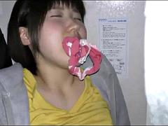 素人, フェラチオ, 日本人, 公共