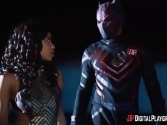 舐める尻, デカチン, 黒人, バック, キス, マスク, ティーン, オッパイの