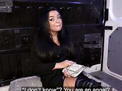 18, デカパイ, 服従, 乳首, アウトドア, ピアス, 公共, ティーン