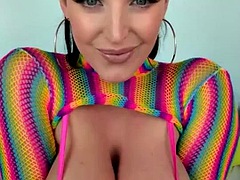 素人, 美女, デカパイ, 黒人, フェラチオ, 黒人, オナニー, オッパイの
