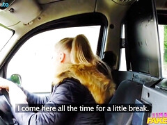 Anal, Rubia, Tetona, Lesbiana, Masturbación, Al aire libre, Público, Tetas