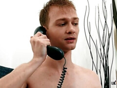 Américain, Gros cul, Blonde, Tir de sperme, Faciale, Branlette thaïlandaise, Hôtel, Cheveux courts