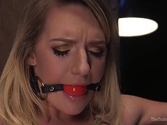 Gros cul, Gros seins, Blonde, Bondage, Domination, Hd, Criant, Jouets