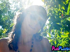 18, お尻, 美女, デカ尻, Hd, アウトドア, ソフトコア, ティーン