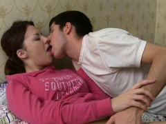 茶髪の, ヨーロピアン, 指いじり, ロシア人, ティーン