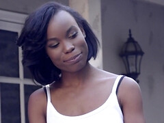 デカ尻, デカパイ, 黒人, 異人種間, なめる, オマンコ, スパンキング, 締まりの良い