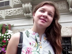 18 ans, Anal, Tir de sperme, Queue, Faciale, Allemand, Argent, Adolescente