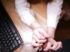 Check Japanese chick in Incredible Blowjob/Fera, Cumshots JAV video ever seen