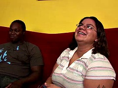 Gorda, Verga grande, Negro, Morena, Linda, Ébano, Perforación, Solo