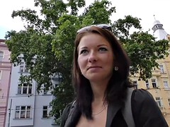 Enthousiasteling, Mooi, Bruinharig, Bedriegen, Man die toekijkt, Tsjechisch, Hd, Gezichtspunt