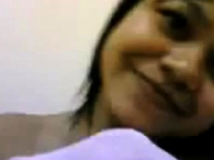 Enthousiasteling, Aziatisch, Tiener, Thais, Tieten likken