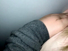 21 yr elderly wifey at gloryhole