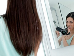 Enthousiasteling, Grote kont, Pijpbeurt, Hondjeshouding, Natuurlijke tieten, Mager, Tiener, Tieten likken