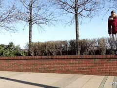 デカチン, デカパイ, ブロンド, 大学生, ハードコア, 自然山雀, 小柄, ガリガリ