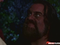 アメリカ人, お尻, デカチン, デカパイ, フェラチオ, 顔射, なめる, 自然山雀