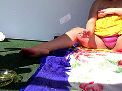 Leie, Grosser arsch, Grosser schwanz, Pummelig, Faustfick, Milf, Mutti, Orgasmus