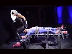 デカ尻, 巨乳な, イマラチオ, フェティッシュ, ハードコア, レザー, 淫乱熟女