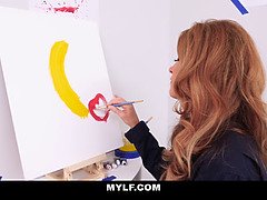 Брюнетки, Семяизвержение, Глубокая глотка, Лизание, Милф, Натуральные сиськи, Киски, Сиськи