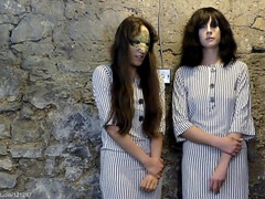 Culo, Chica, Sadomasoquismo, Amarrada, Lesbiana, Castigada, Nalgadas, Tetas