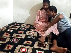 Desi Husband Rough Face Fucks Skinny Wife - Homemade Indian Sex