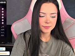 Leie, Braunhaarige, Masturbation, Schlampe, Solo, Titten, Spielzeuge