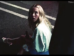 Gros cul, Blonde, Voiture, Couple, Européenne, Fille latino, De plein air, Rugueux