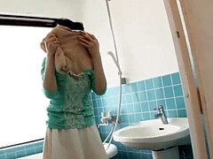 Asiatisch, Grosse titten, Blasen, Japanische massage