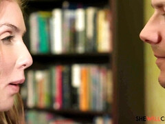 デカパイ, ブロンド, フェラチオ, 浮気者, 旦那, なめる, アウトドア, オマンコ