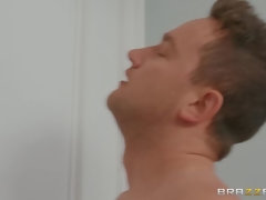 Rubia, Mamada, Engañando, Vestido, Gafas, Tacones, Tetas naturales, Pov