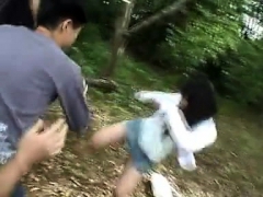 Amateur, Asiatique, Fétiche, Groupe, Japonaise, De plein air, Public