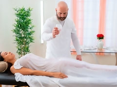 Blasen, Braunhaarige, Hundestellung, Handjob, Massage, Masturbation, Milf, Titten