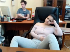 Brunette brune, Masturbation, Solo, Webcam