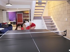 アナル, フェラチオ, 茶髪の, カップル, チン, 彼女, 自然山雀, オッパイの