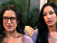 デカパイ, 黒人, 指いじり, フォアサム, グループ, ハードコア, レズビアン, 現実