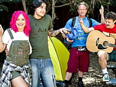 デカ尻, デカチン, デカパイ, フェラチオ, バック, アウトドア