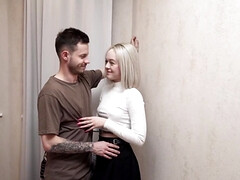 18, ビキニ, ブロンド, Hd, キス, 下着, 剃毛, ストッキング