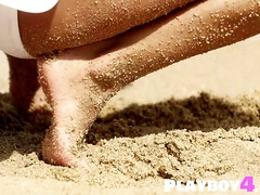 Блондинки, Смазливые, Белье, Милф, Мамочка, На природе, Соло