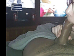 Grosse bite, Noire, Suçant