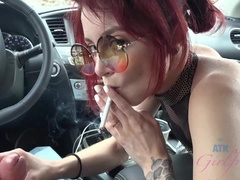 Leie, Blasen, Papi, Freundin, Handjob, Im freien, Öffentlich, Abendanzug