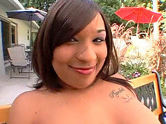 Gros cul, Noire, Massage